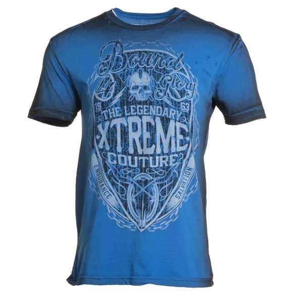 XTREME COUTURE by AFFLICTION Men's T-Shirt SPIRIT - Picture 8 of 9